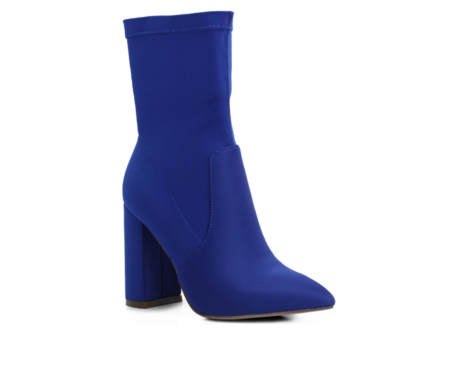 Women's London Rag Tomps Mid Calf Heeled Booties - Image 2