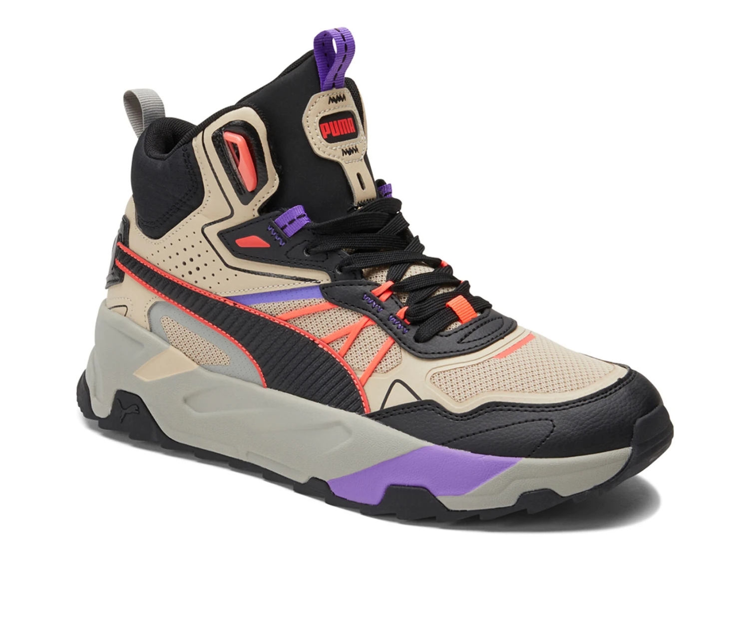 Men's Puma Trinity Mid Hybrid High Top Sneakers - Image 2