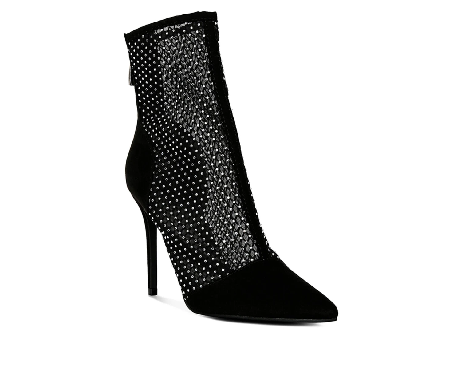 Women's London Rag Jazz Mesh Booties - Image 2