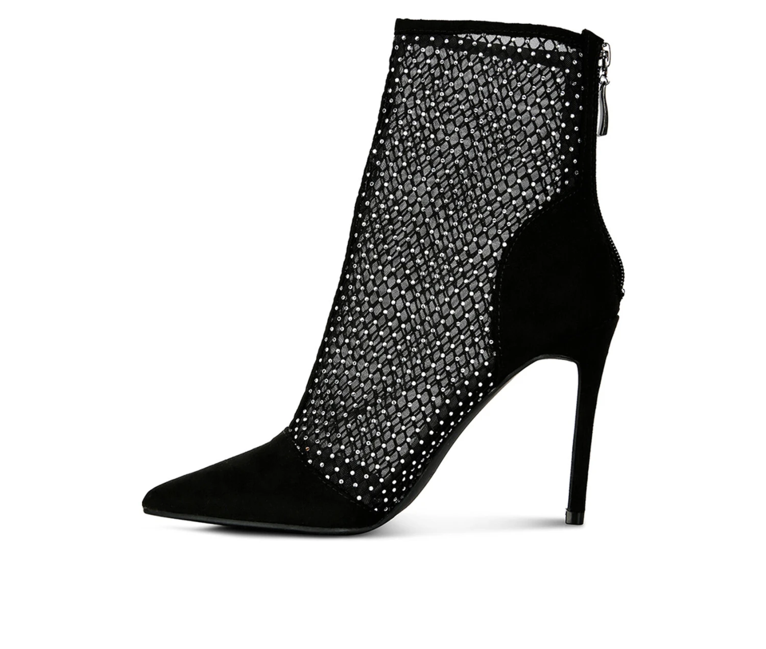 Women's London Rag Jazz Mesh Booties - Image 3