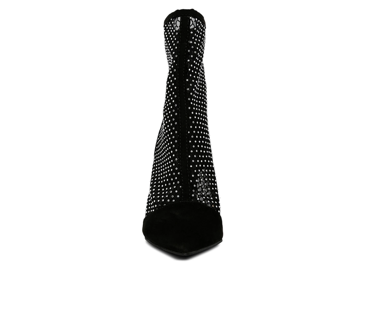 Women's London Rag Jazz Mesh Booties - Image 4