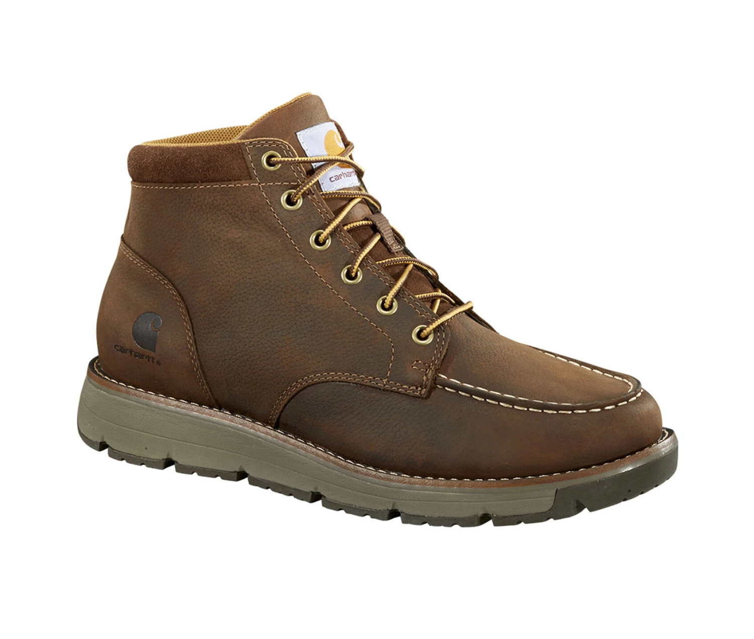 Men's Carhartt FM5010 Millbrook 5" Moc Toe Wedge Work Boots - Image 2