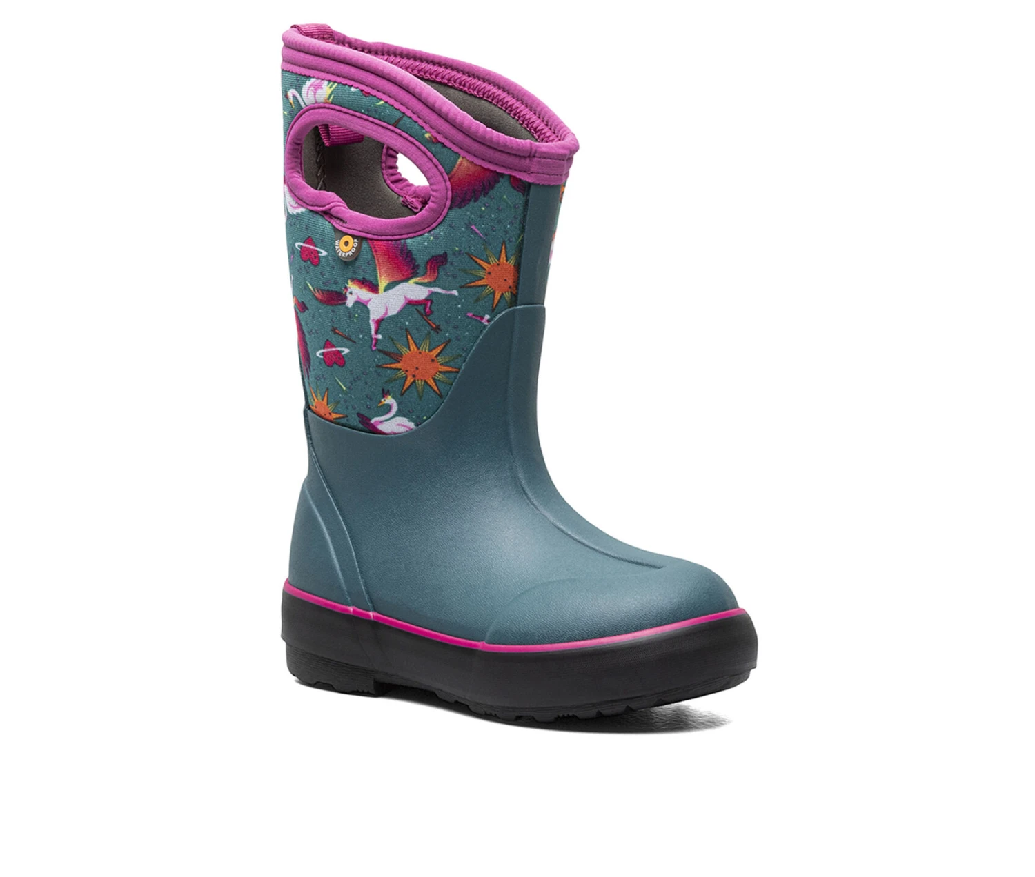 Girls' Bogs Footwear Toddler & Little Kid Classic II Space Pigs Winter Boots - Image 2