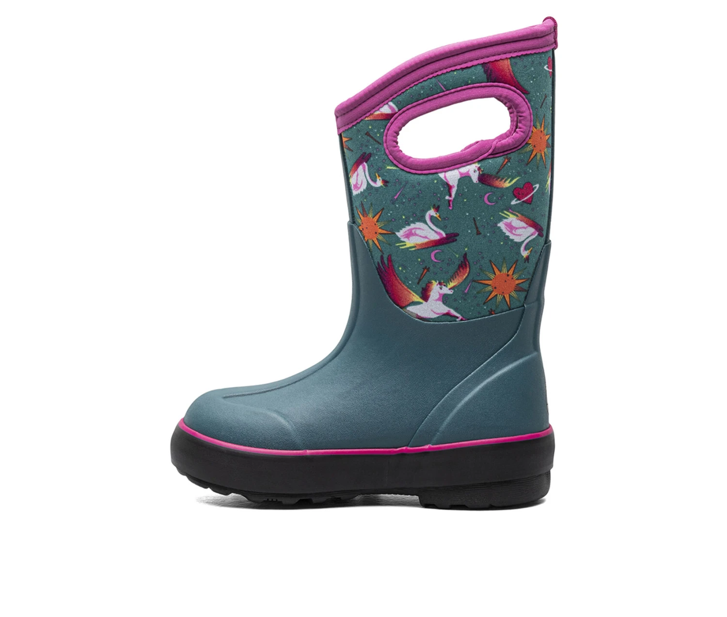 Girls' Bogs Footwear Toddler & Little Kid Classic II Space Pigs Winter Boots - Image 3