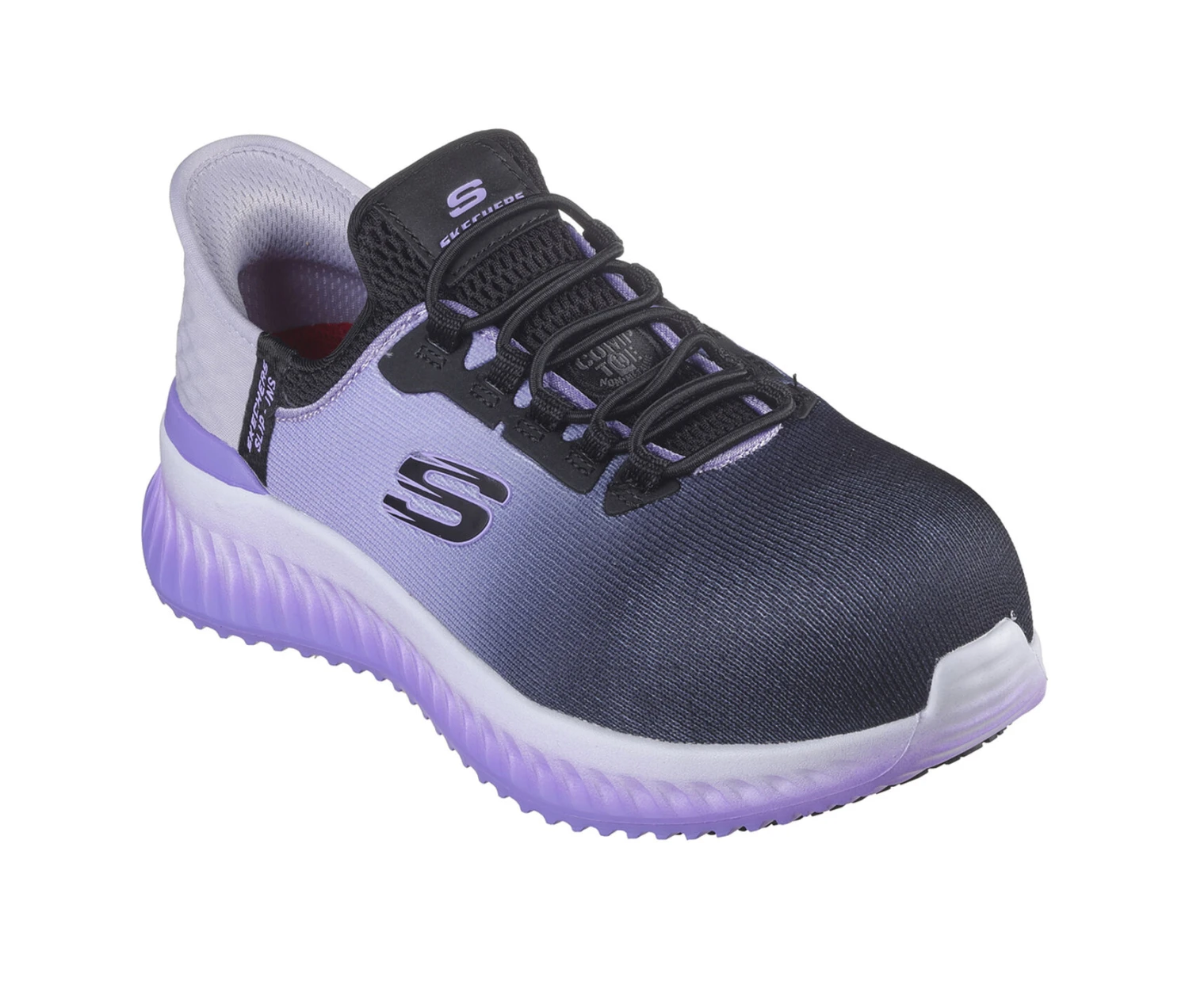 Men's Skechers Work Tilido Ombray Slip Resistant Shoes - Image 2