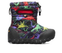 Boys' Bogs Footwear Toddler & Little Kid B Moc Neon Dino Winter Boots