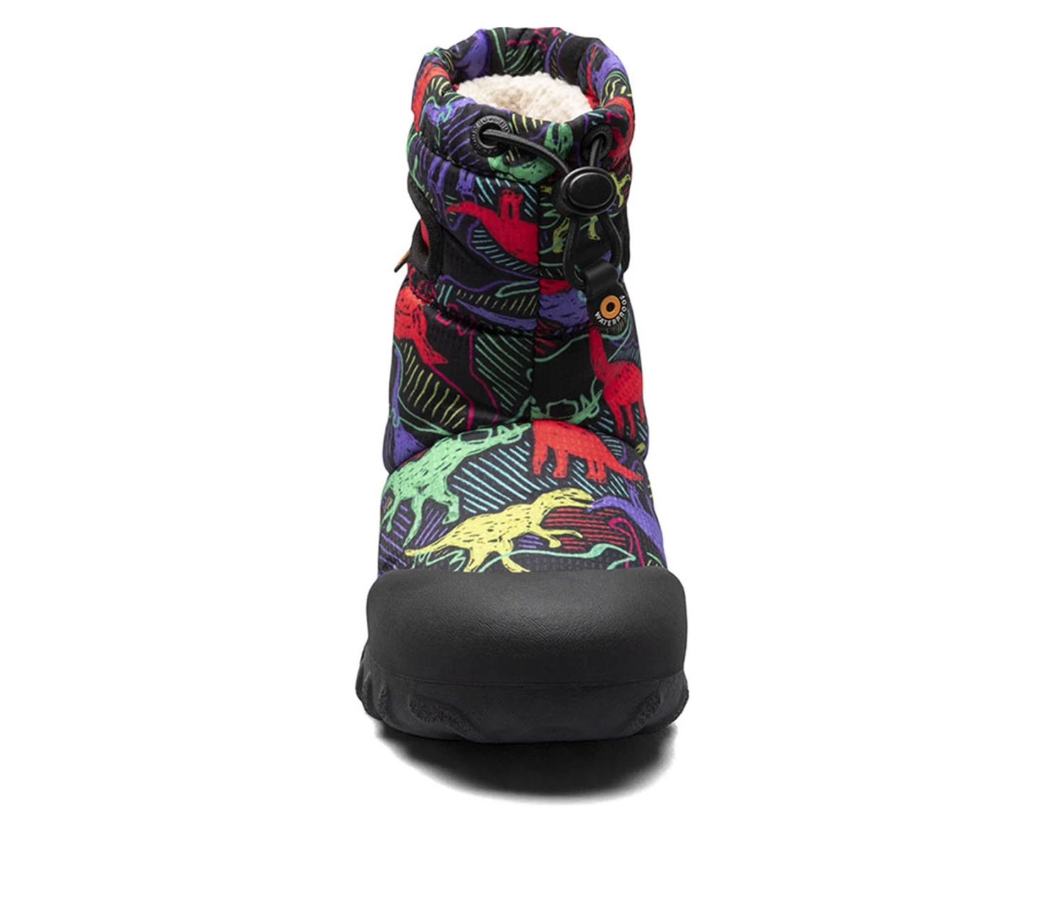 Boys' Bogs Footwear Toddler & Little Kid B Moc Neon Dino Winter Boots - Image 4
