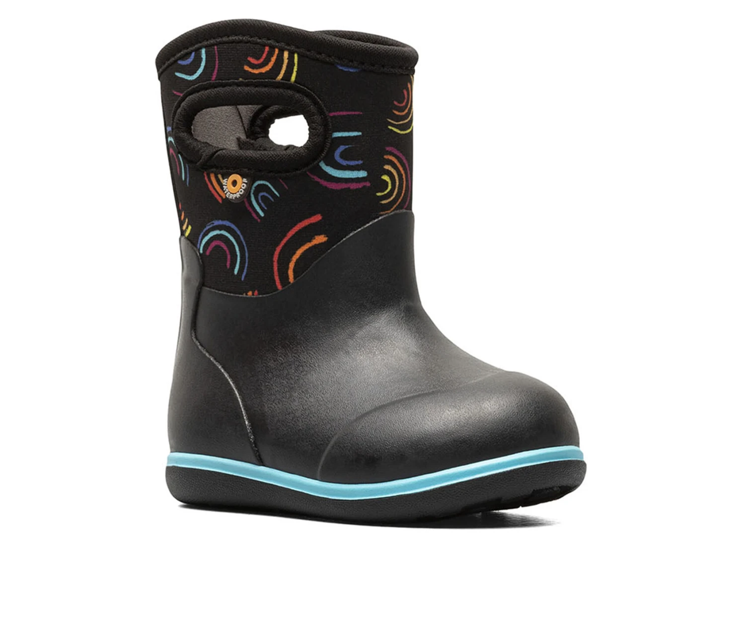 Girls' Bogs Footwear Toddler Classic Wild Rainbows Rain Boots - Image 2