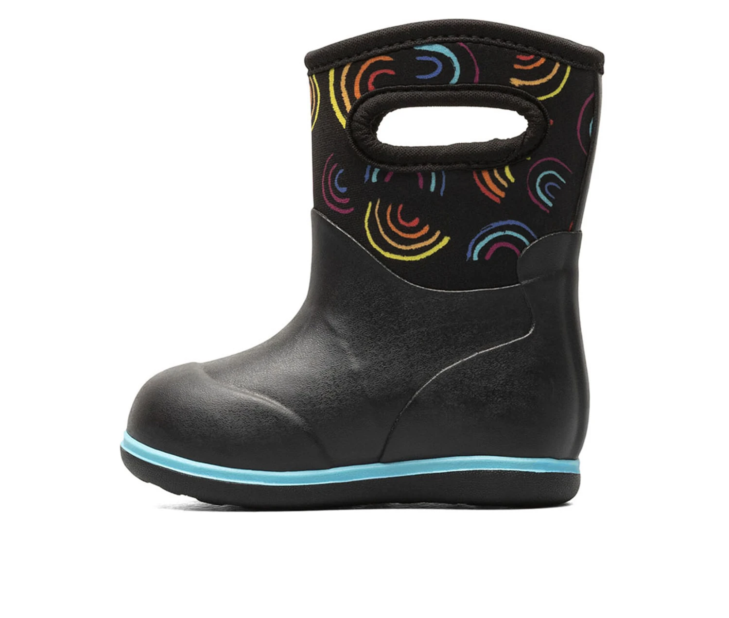 Girls' Bogs Footwear Toddler Classic Wild Rainbows Rain Boots - Image 3