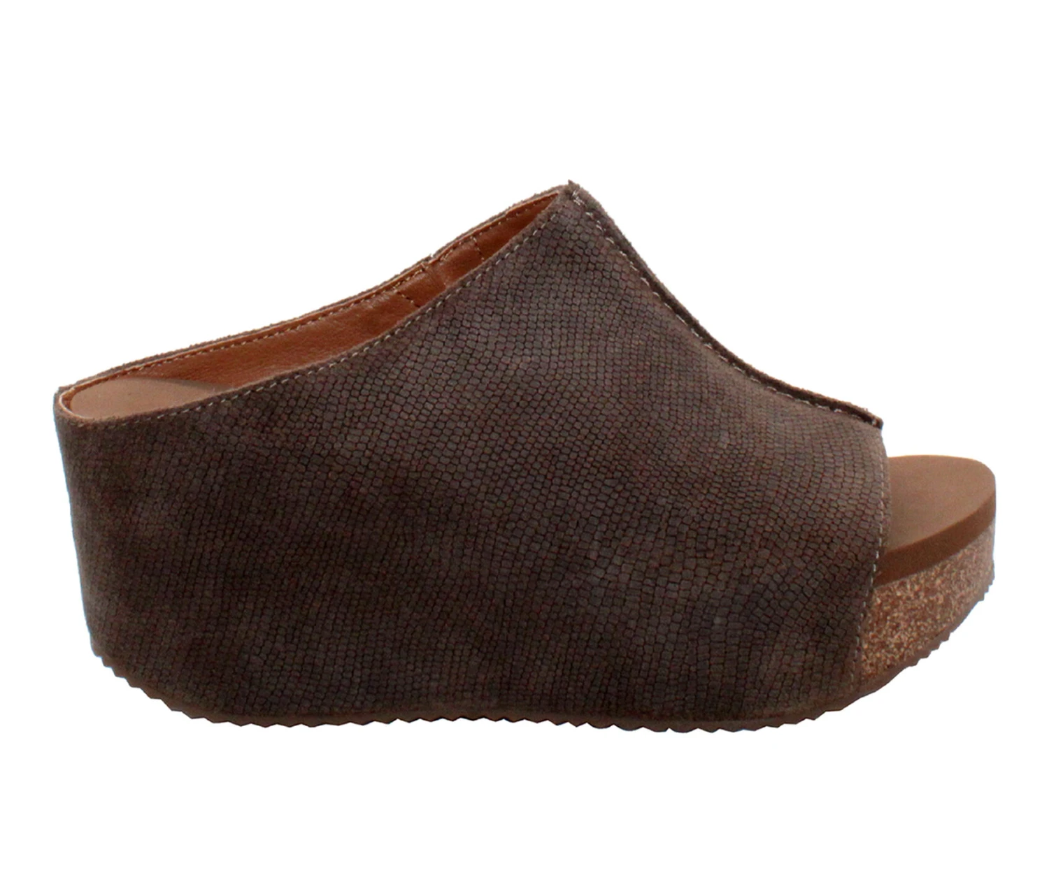 Women's Volatile Carrier Emboss Wedge Sandals