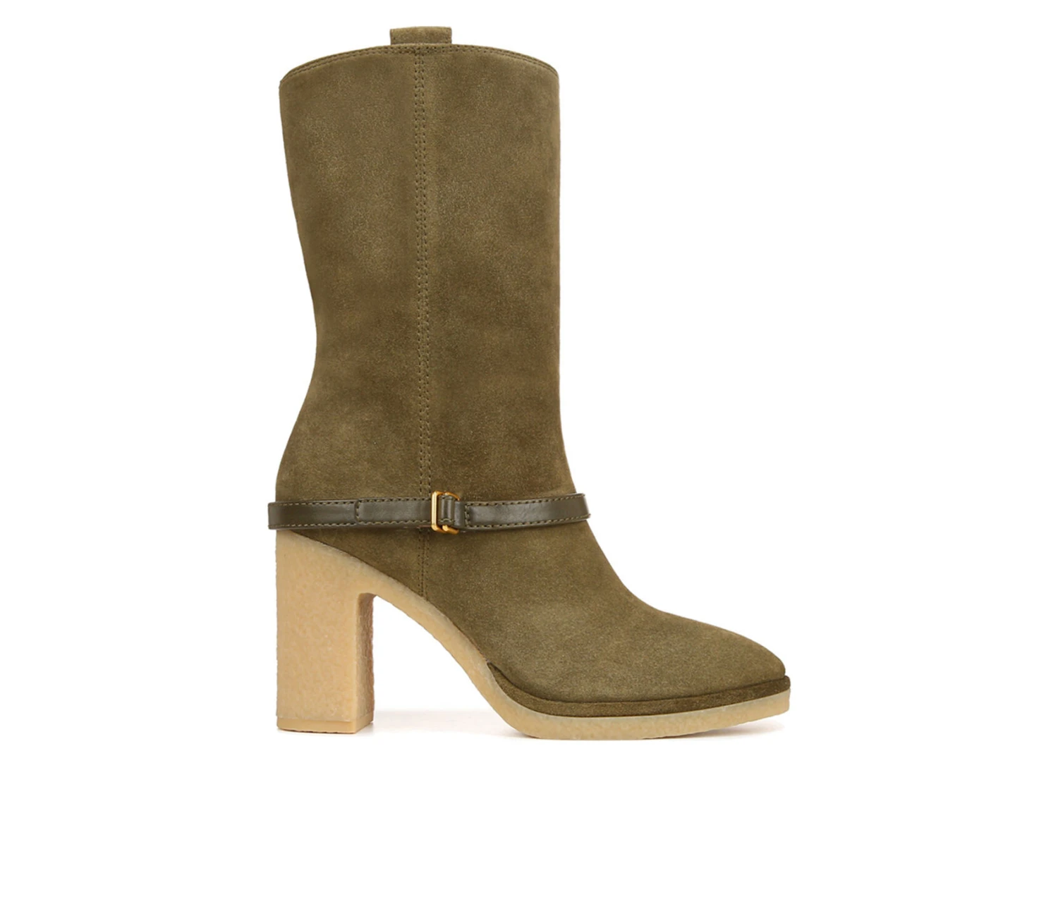 Women's Franco Sarto Paxton Heeled Mid Calf Booties