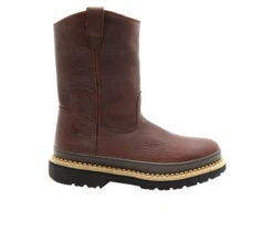 Men's Georgia Boot 9" Giant Steel Toe Pull-On Work Boots