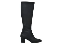 Women's White Mountain Freesia Heeled Knee High Boots