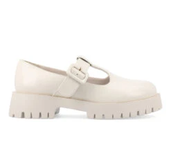 Women's Journee Collection Suvi Chunky T-Strap Mary Janes