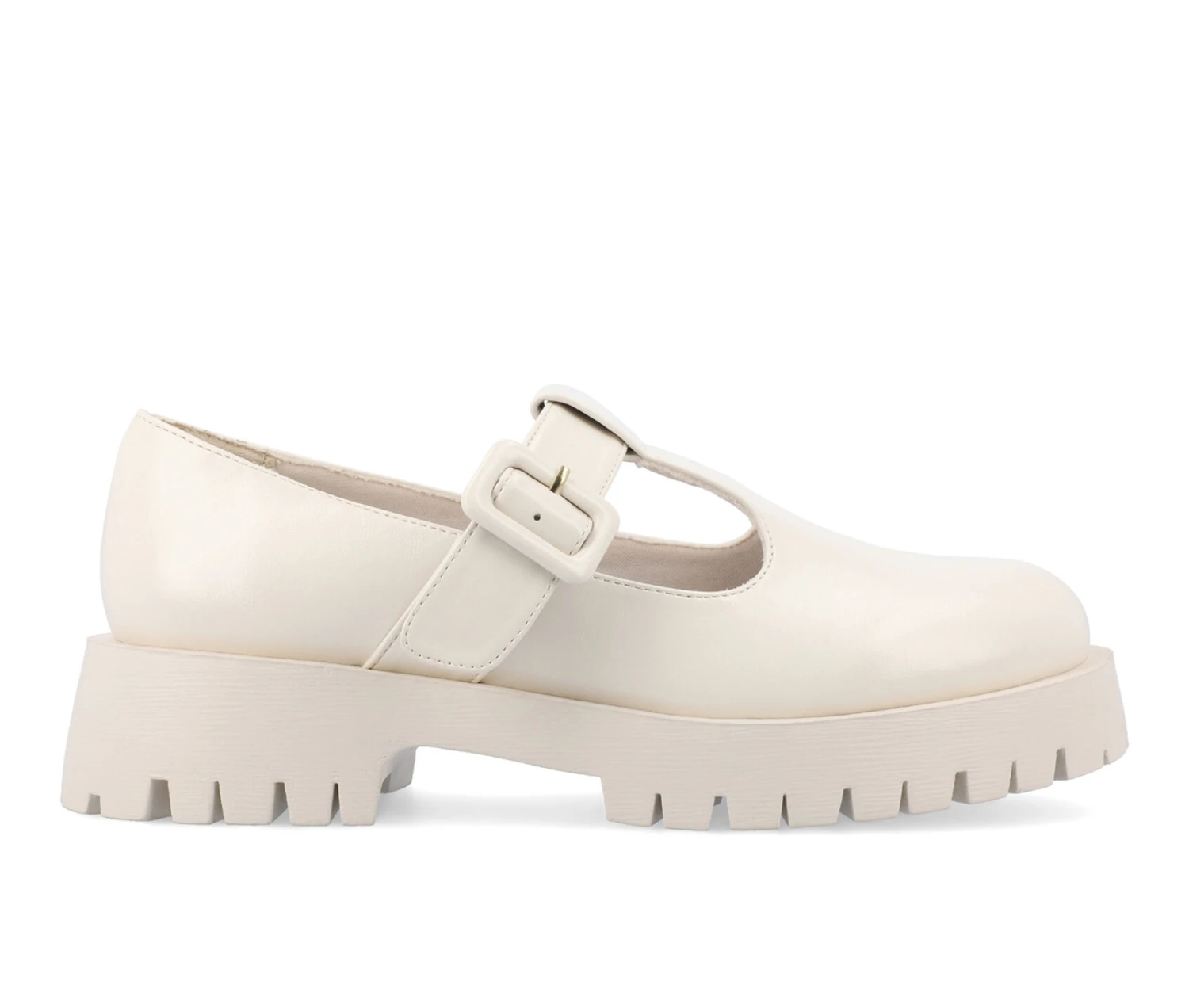 Women's Journee Collection Suvi Chunky T-Strap Mary Janes