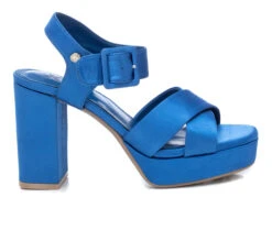 Women's Xti Margot Platform Block Heel Sandals