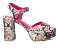 Women's Xti Sanke Platform Block Heel Sandals