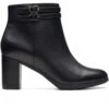 Women's Clarks Bayla Light Heeled Booties
