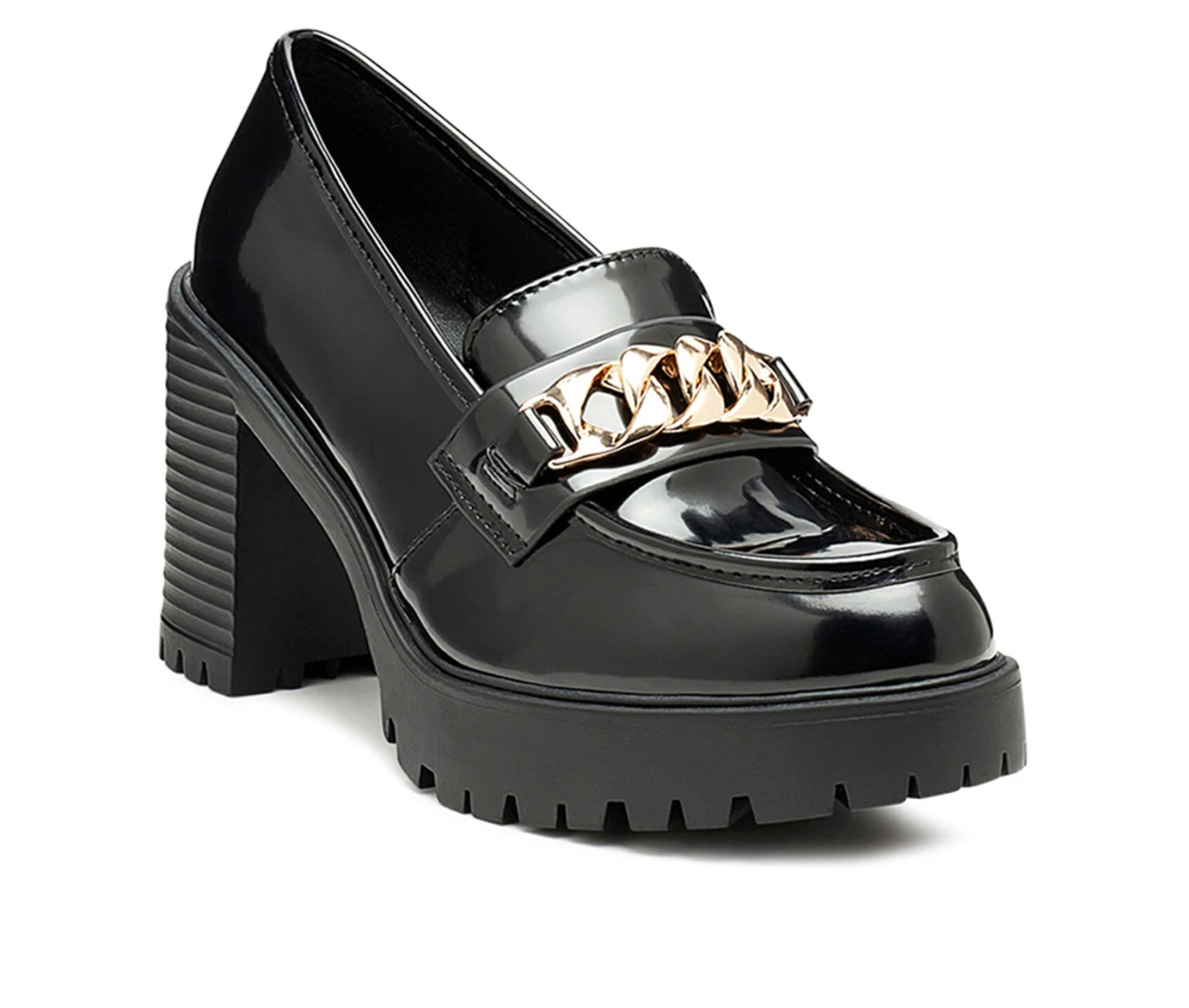 Women's London Rag Sachs Platform Heeled Loafers - Image 2