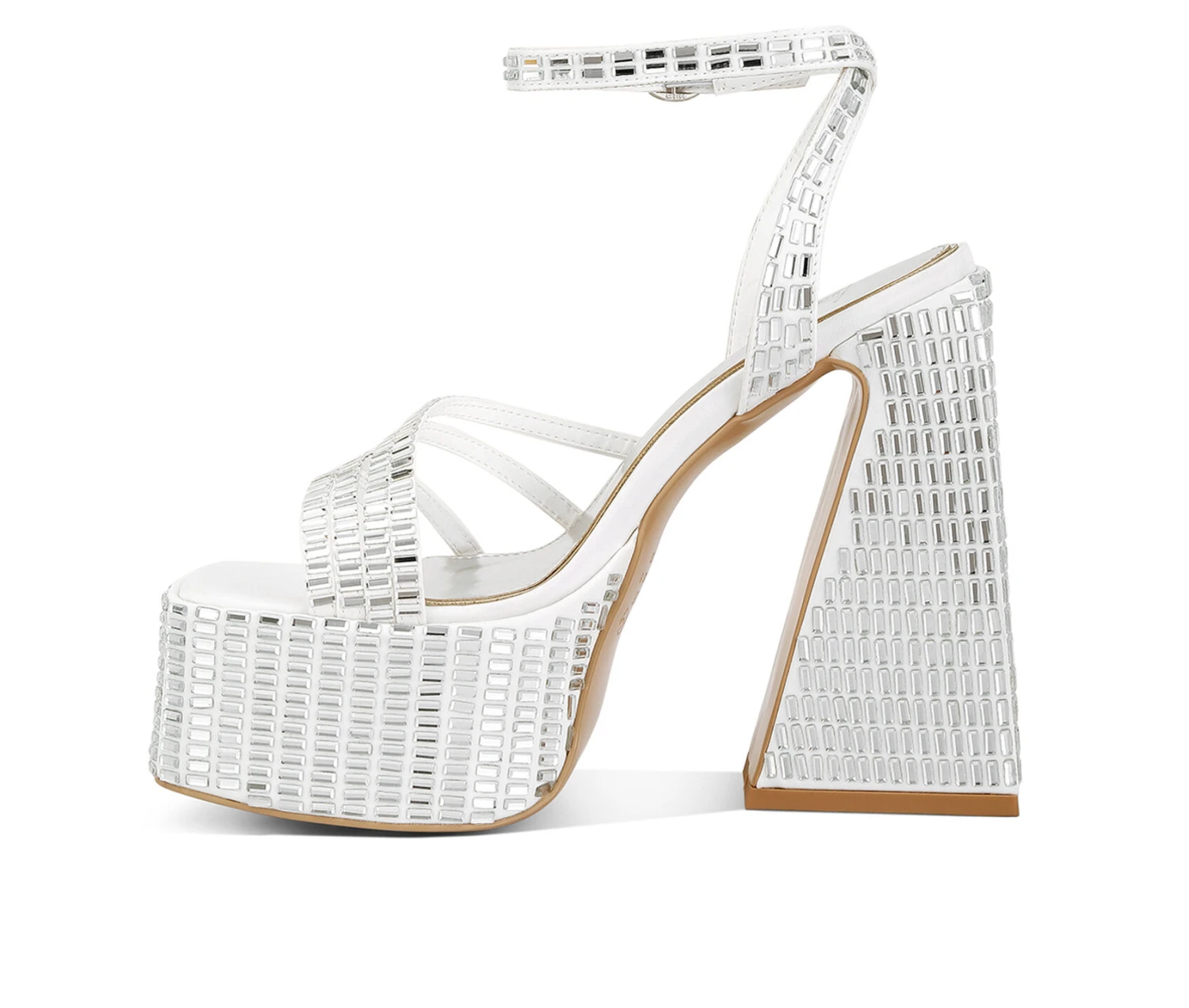 Women's London Rag Lustrous Platform Dress Sandals - Image 3