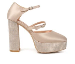 Women's London Rag Shiver Platform Mary Jane Pumps