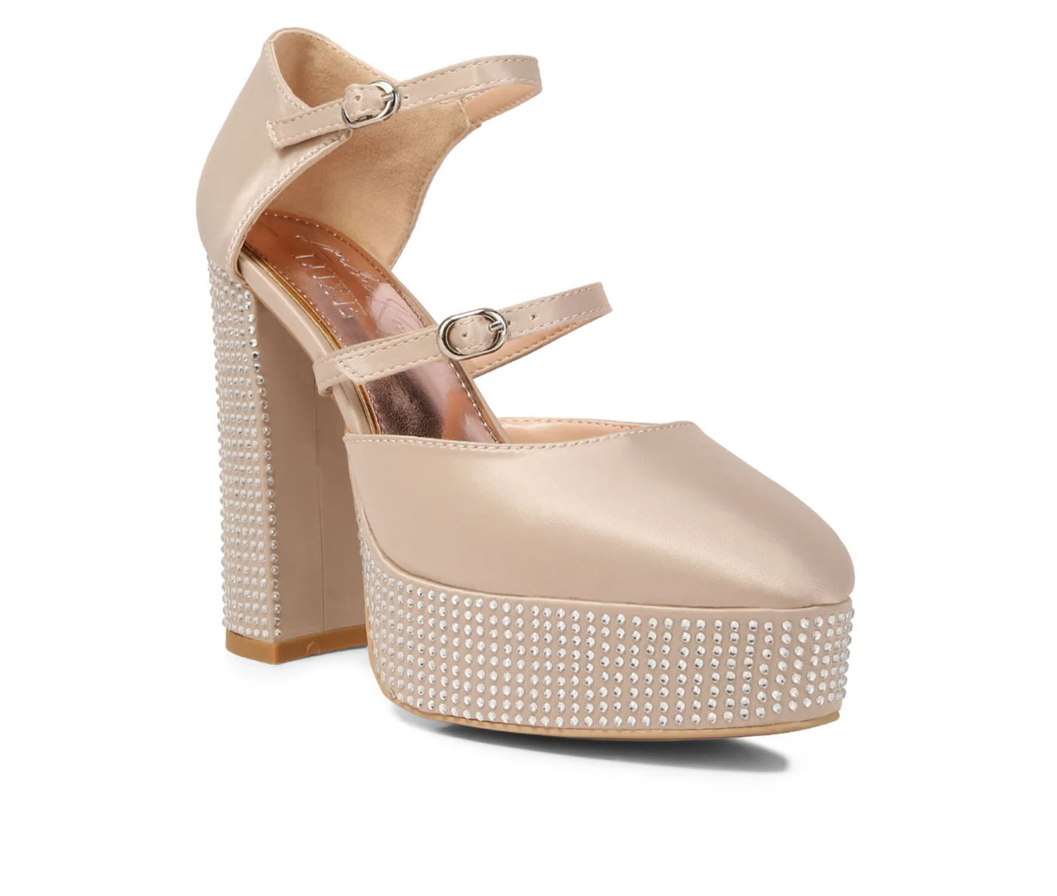 Women's London Rag Shiver Platform Mary Jane Pumps - Image 2
