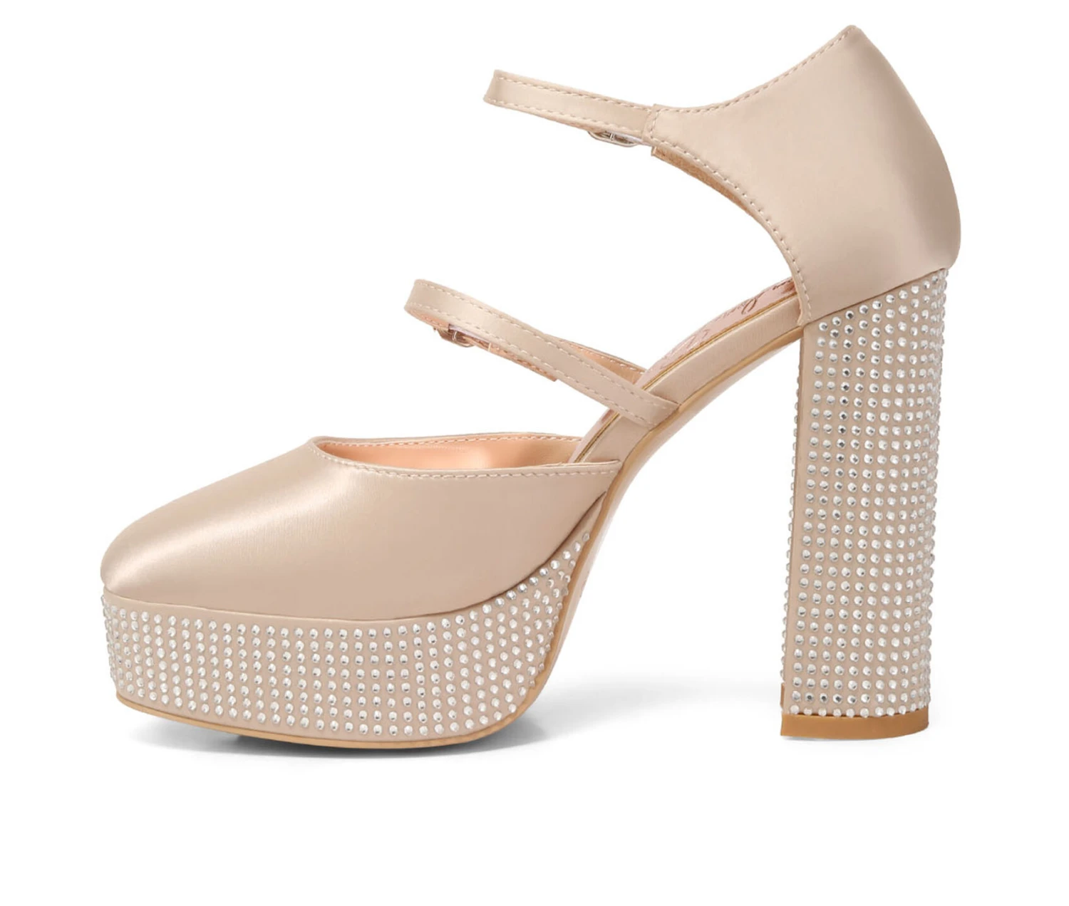 Women's London Rag Shiver Platform Mary Jane Pumps - Image 3