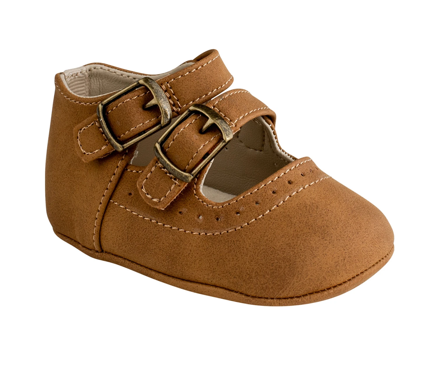 Girls' Baby Deer Infant Leah Crib Shoes - Image 2