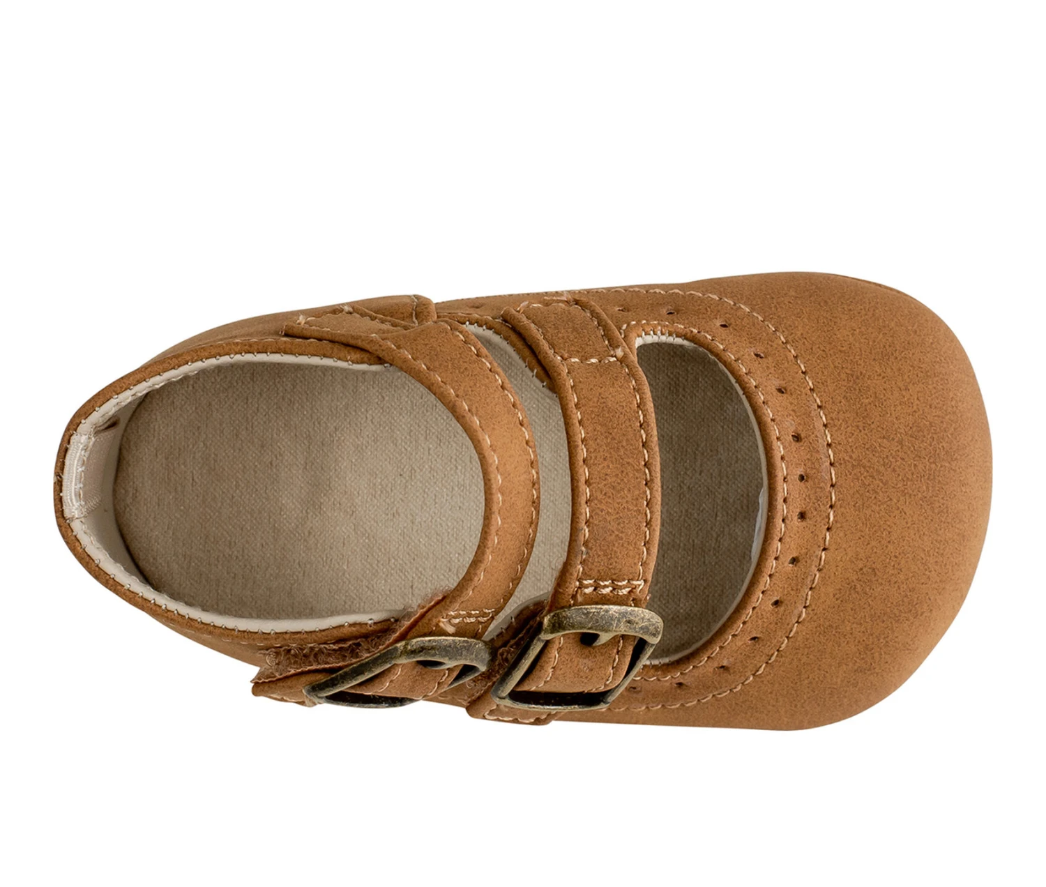 Girls' Baby Deer Infant Leah Crib Shoes - Image 6