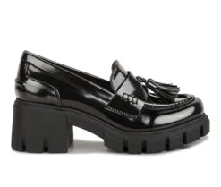Women's London Rag Jonah Chunky Heeled Loafers