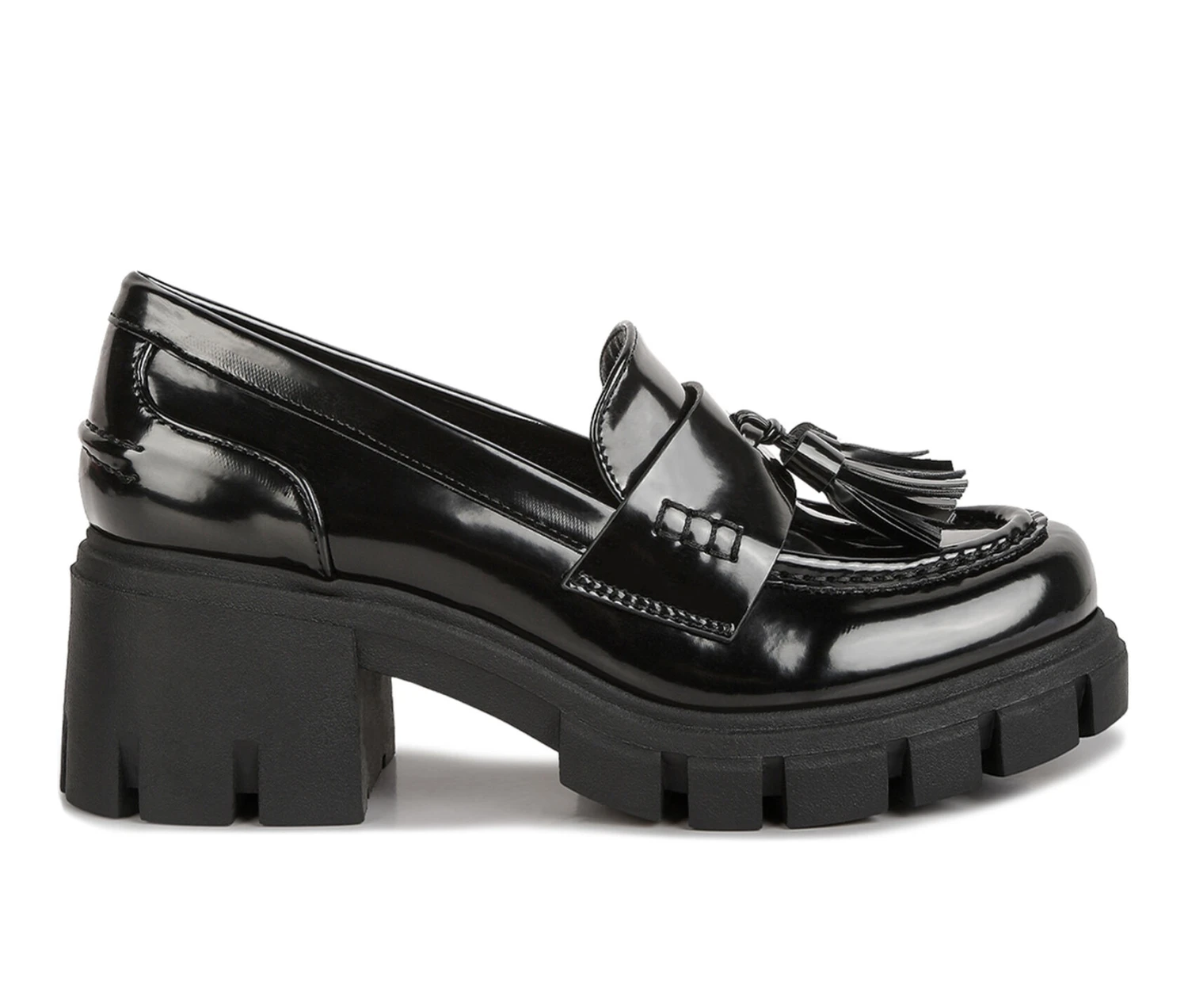 Women's London Rag Jonah Chunky Heeled Loafers