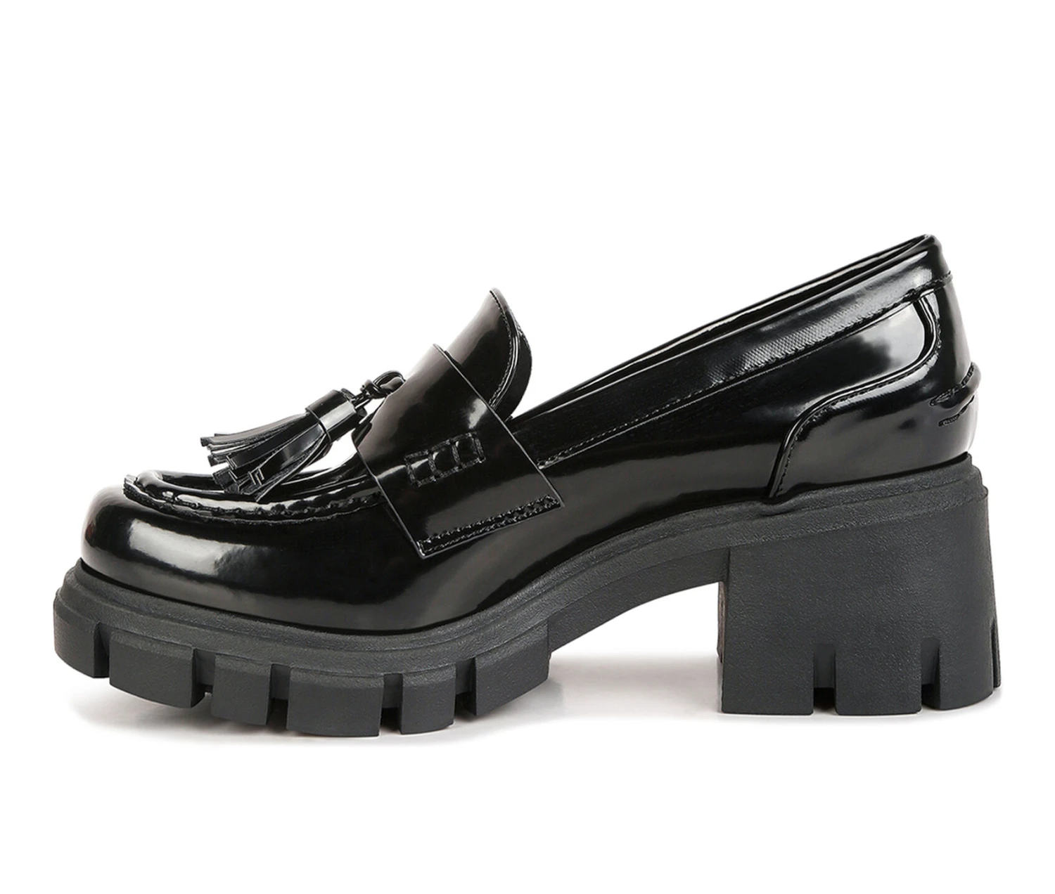 Women's London Rag Jonah Chunky Heeled Loafers - Image 3