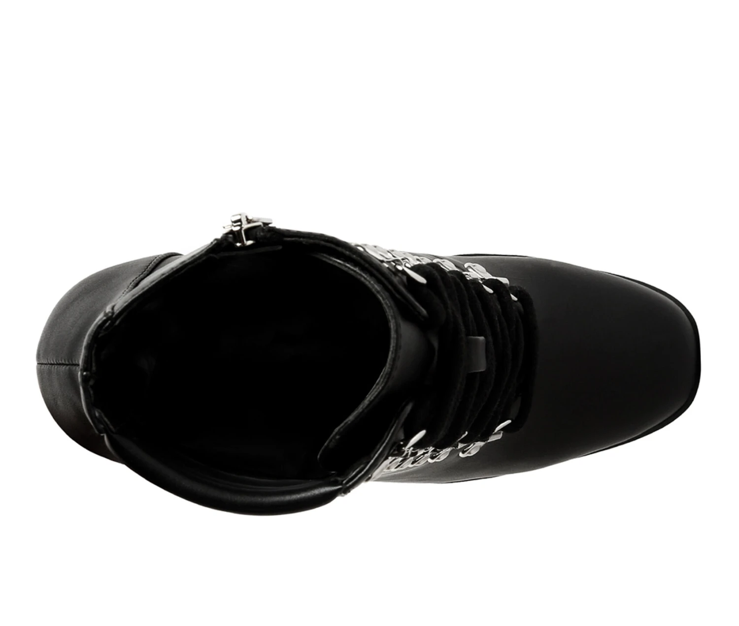 Women's London Rag Hamiltons Platform Heeled Combat Boots - Image 6