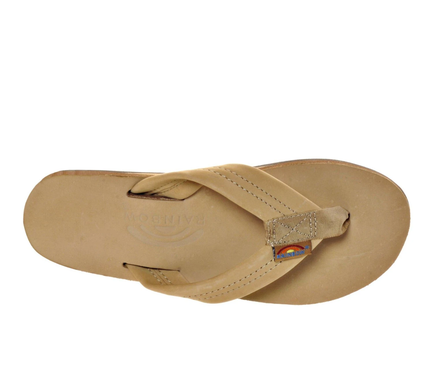Women's Rainbow Sandals Single Layer Premier Leather -301ALTS Flip-Flops - Image 6