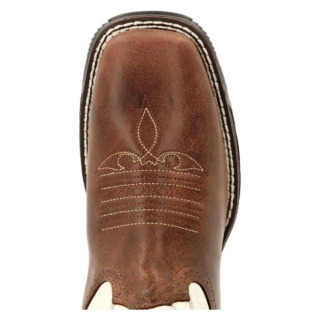 Women's Durango Maverick Steel Toe Waterproof Western Work Boots - Image 10