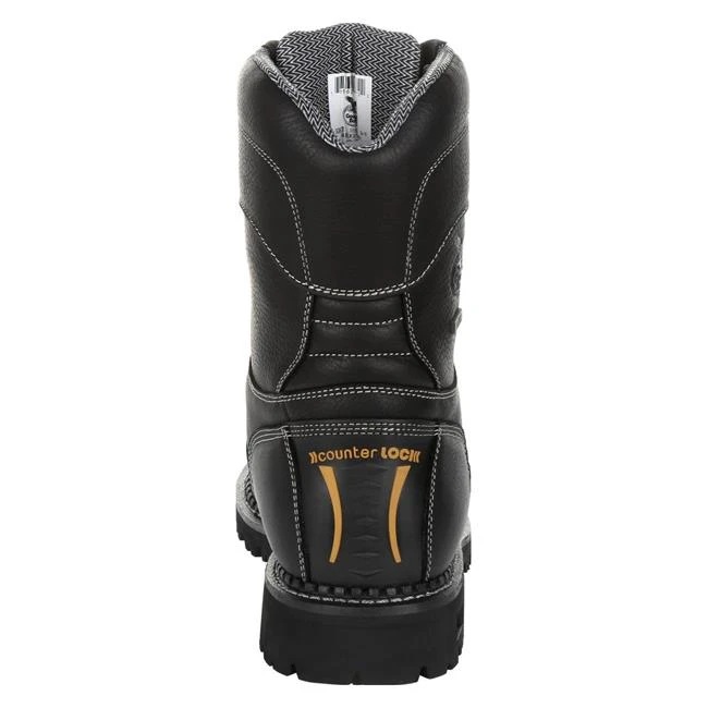 Men's Georgia 9" Low-Heel Logger Waterproof Boots - Image 3