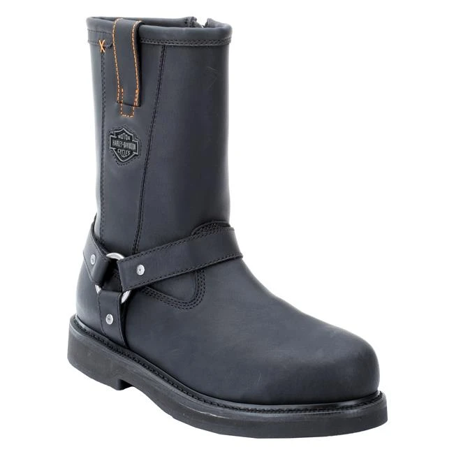 Men's Harley Davidson Footwear 9.5" Bill Steel Toe Boots - Image 3
