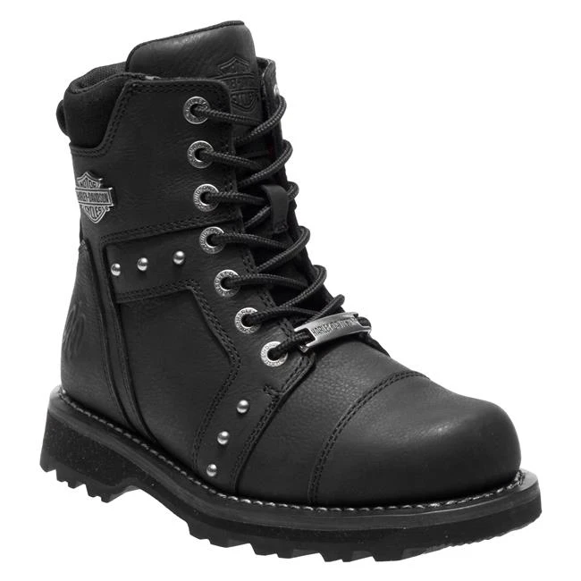 Women's Harley Davidson Oakleigh Side-Zip Boots - Image 3