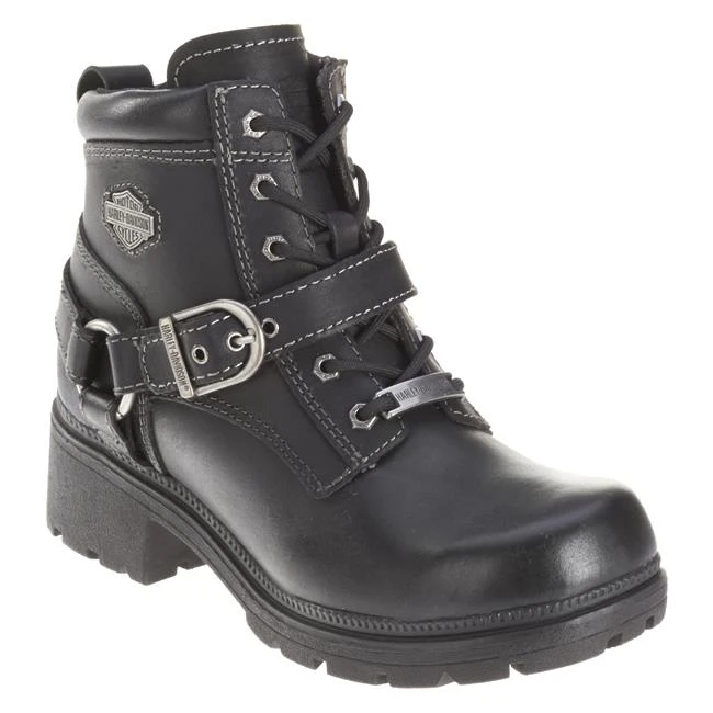 Women's Harley Davidson Tegan Side-Zip Boots - Image 3
