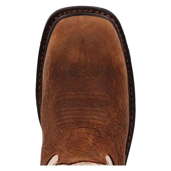 Men's Rocky Rams Horn Work Composite Toe Waterproof Boots - Image 3