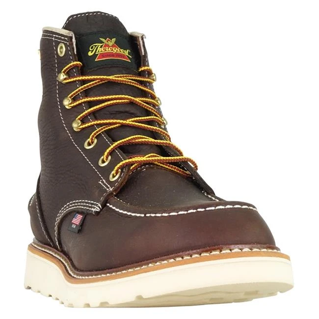 Men's Thorogood 6" 1957 Moc Toe Waterproof Boots - Image 3