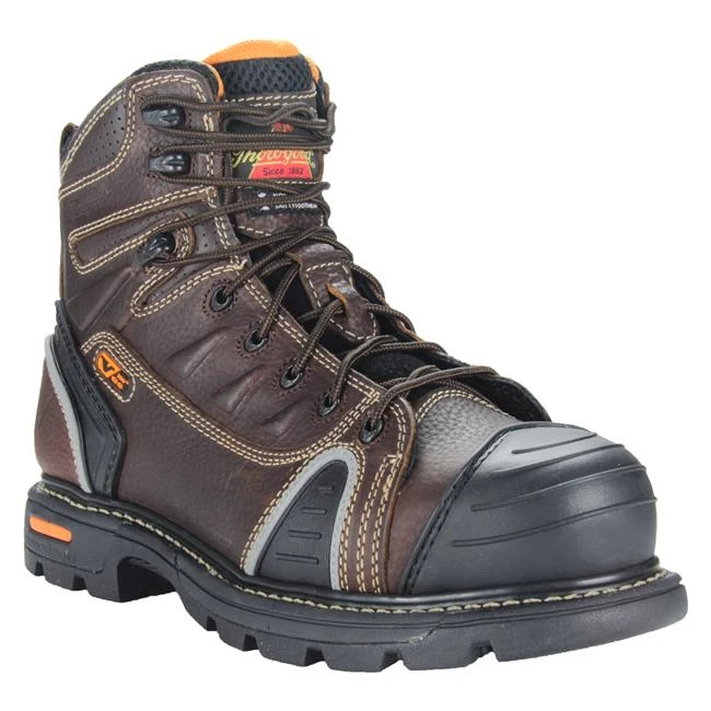 Men's Thorogood 6" Gen Flex Lace-To-Toe Composite Toe Boots - Image 3