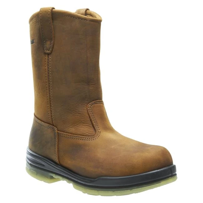 Men's Wolverine 10" Durashocks Wellington 200G Steel Toe Waterproof Boots - Image 3