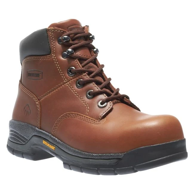 Men's Wolverine 6" Harrison Steel Toe Boots - Image 3