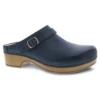 Dansko Berry Navy Leather Clog (Women's)