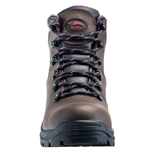Women's Avenger 6" Builder Steel Toe EH Waterproof Boots - Image 4