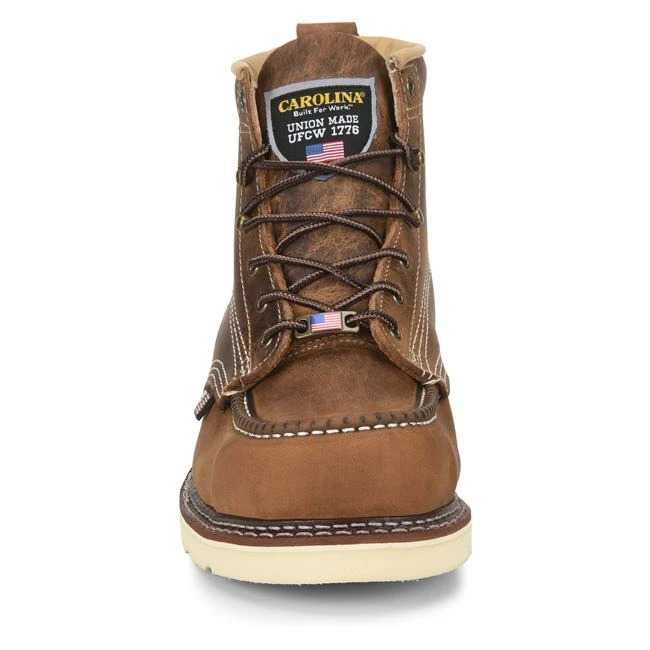 Men's Carolina Amp USA Steel Toe Boots - Image 4