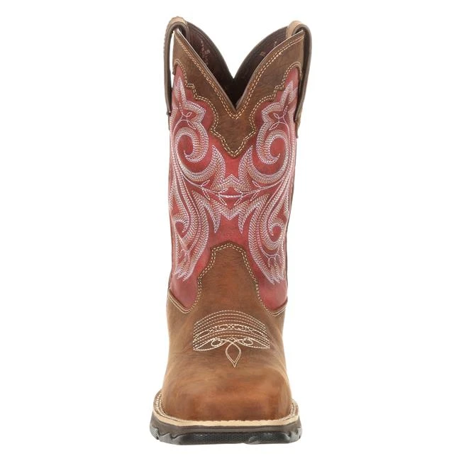 Women's Durango Lady Rebel Composite Toe Waterproof Western Work Boots - Image 4