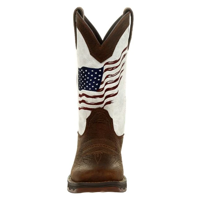 Women's Durango Lady Rebel Distressed Flag Embroidery Western Boots - Image 4