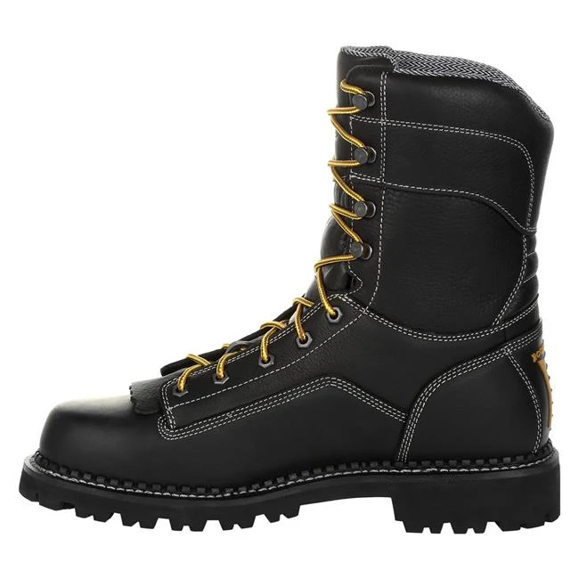 Men's Georgia 9" Low-Heel Logger Waterproof Boots - Image 4